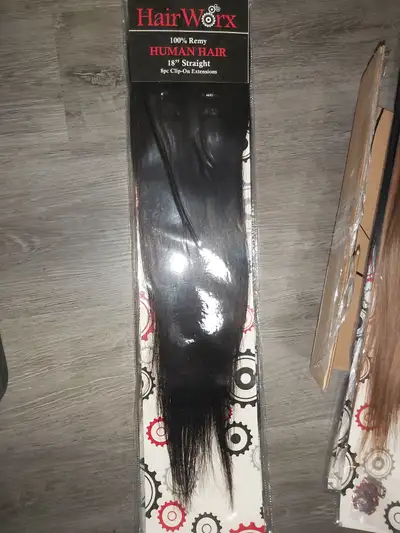 Hair extension clip in, View more