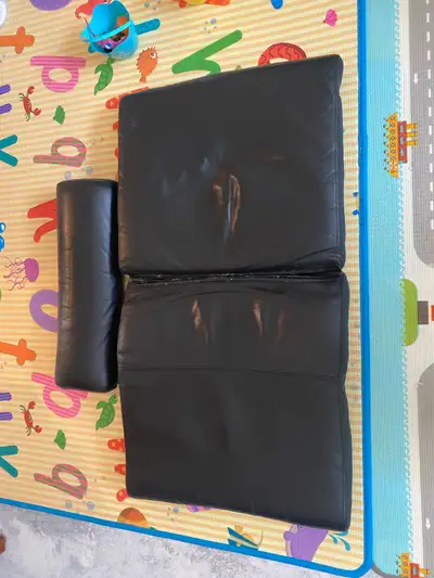 Ikea Poang Leather Cushion and Headrest , View more