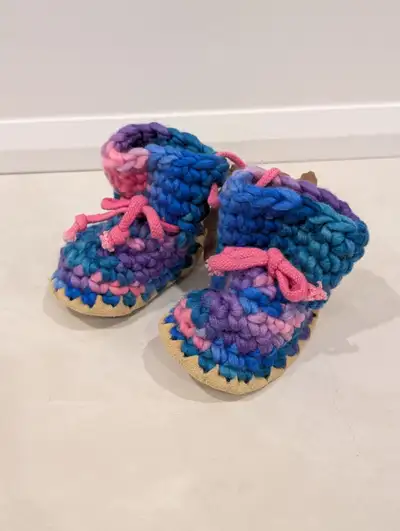 Padraig Cottage Child Slipper Pink Multi Age 3-18 Months, Baby, View more