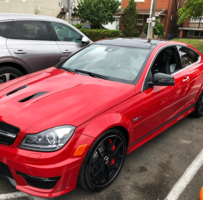 2015 Mercedes Bens C63 Edition 507 - Mars Red, immaculate