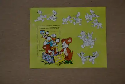 Stamps: Dominica 1984 Christmas issue. Scott 874