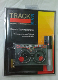 Trackmate Cassette Head Demagnetizer and Cleaner AS NEW SEALED