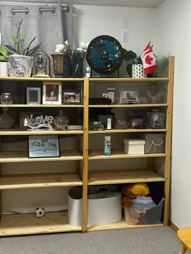 Wooden Shelving Unit in Bookcases & Shelving Units in Edmonton - Image 2