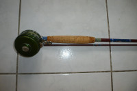 Canne peche mouche automatic, Fly fishing rod reel