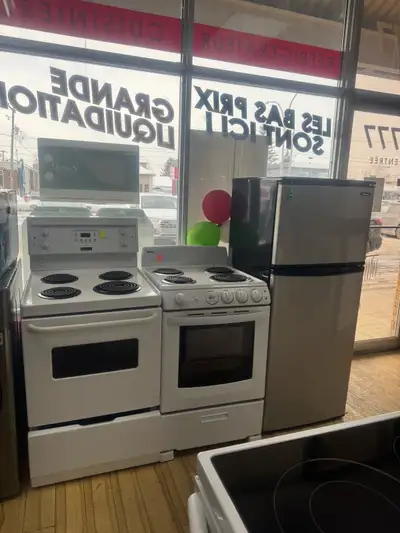 Stove and fridge 24 inches for 850$ , View more