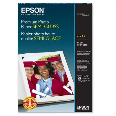 New in Package EPSON PREMIUM PHOTO PAPERS 20PK 13"X19", View more
