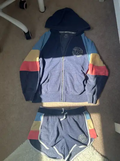 Hoodie and Shorts Set, View more