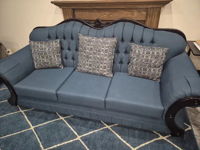 Sofa, Love seat, chaise and coffee table in Couches & Futons in Kingston - Image 3