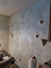 Natural mineral plaster design walls