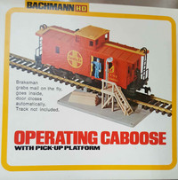 For Sale - Operating HO caboose with mail pick up.