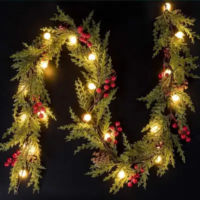 Christmas Decorations with Globe Lights, View more
