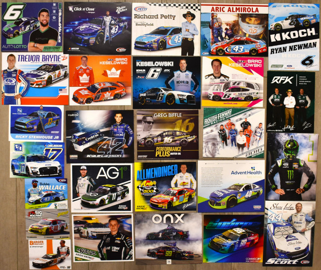 8" x 10" NASCAR Hero Cards for Sale or Trade in Arts & Collectibles in Bedford - Image 4
