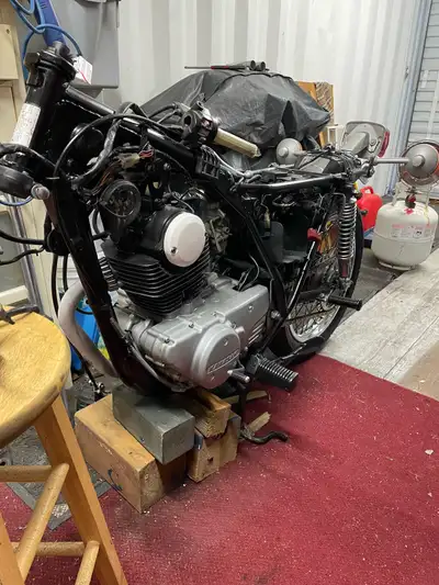 Rev up your engines, vintage motorcycle enthusiasts! I'm selling a 1977 Kawasaki KZ 200 that has bee...