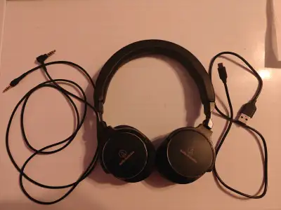 Casque Audio-Technica ATH-SR5BTBK - Bluetooth & Auxiliaire, View more