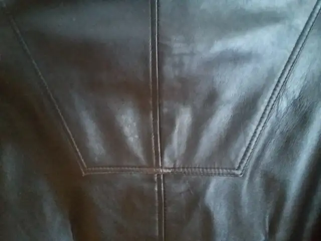 AUBAINE!!! Manteau de printemps en CUIR brun pour femmes (Large) in Women's - Tops & Outerwear in Sherbrooke - Image 8