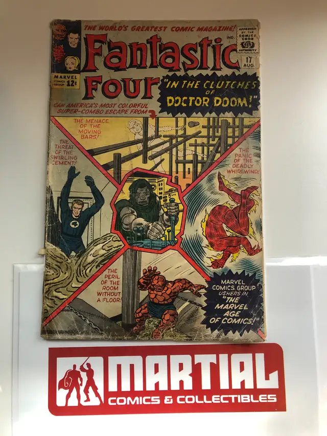Dr. Doom, JFK in Fantastic Four #17 comic $125 OBO in Comics & Graphic Novels in City of Toronto - Image 2