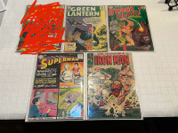 Four Comic Book Lot, Silver-Age, Iron Man, Showcase, Superman