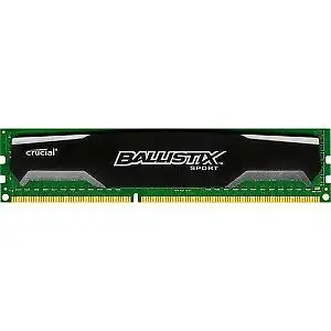 Crucial 8gb ddr3 BALLISTIX desktop memory- NEW in pkg, View more