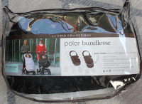 JJ Cole Extendable Polar Bundle Me Car Seat / Stroller Cover