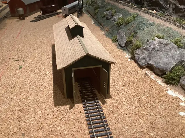 HO Single Stall Engine House64711645954947122