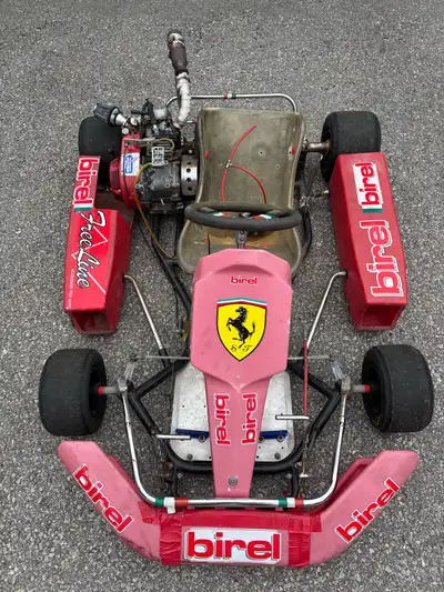 Kart has Honda engine done up for racing and runs great. Kart not used for 2 years but kept inside....