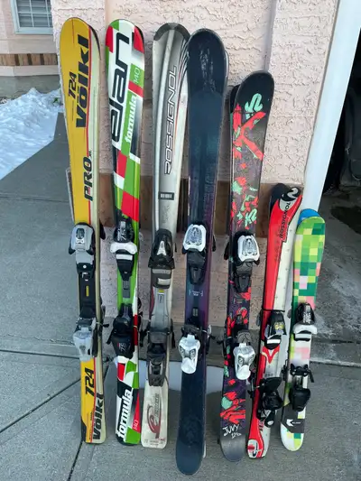 Kids Junior Skis. $10-$30 Good Cond Boots Avail, View more