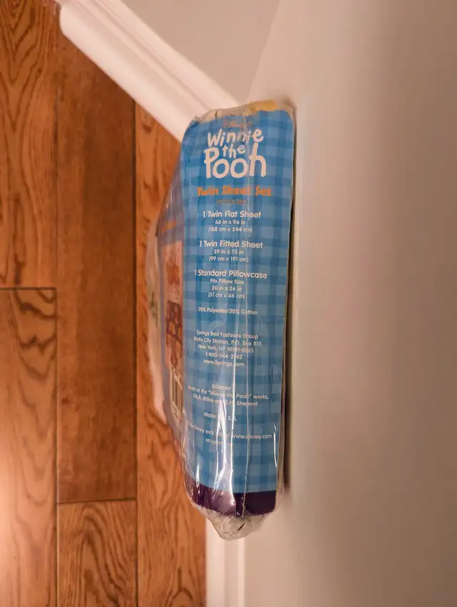 New Winnie the Pooh Twin Sheet set in Bedding in Mississauga / Peel Region - Image 3