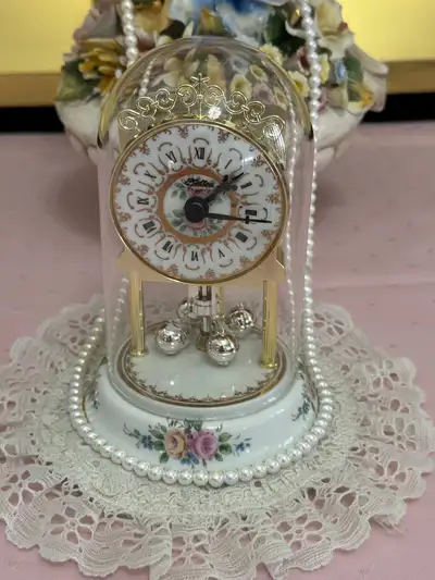 Antique Dresden Germany Dome Clock ⏰, the clock is working.Exce, View more