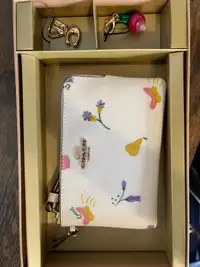 New coach wallet and charms