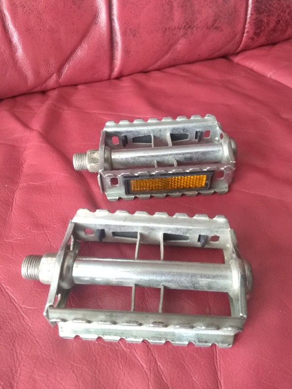Vintage bicycle pedals. Made in Germany. Pick up in Millwoods in Frames & Parts in Edmonton