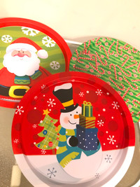 Holiday / Christmas Serving Platters / Trays