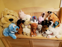 Stuffies - 15 Various Plush Animals & Sizes $45 (Lot 225)