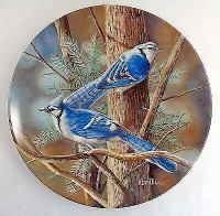 COLLECTOR PLATE - THE BLUE JAY