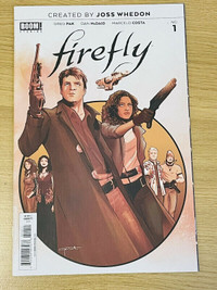 Rare 2018 Boom! Studios Comic Firefly #1 GREG PAK, DAN McDAID VF