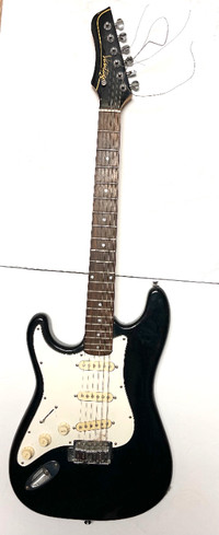 Vantage VIE-11D/LH/BK Electric Guitar