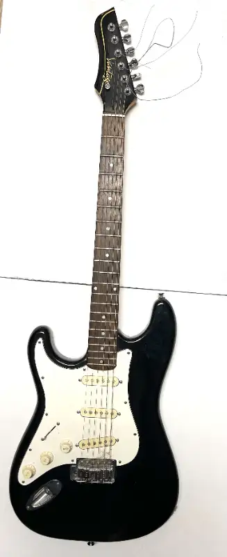 Vantage VIE-11D/LH/BK Electric Guitar, View more