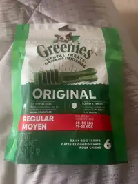 Greenies dog treats - 6 pack