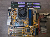 2GB*4 DDR2 800 Desktop RAM HD4350 Graphics with free motherboard