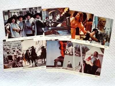 8 Original 8x10" FOH Lobby Card Set THE FOUR MUSKETERS, View more