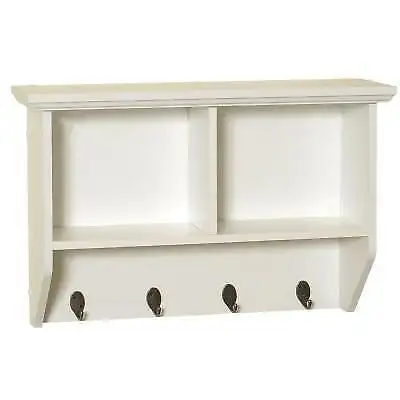 Zenith - Collette 23 in. W Wall Cubby Shelf in White NEW IN BOX, View more
