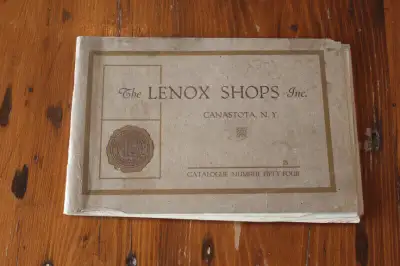 Lenox Shops Inc. Furniture Catalogue 1924, View more