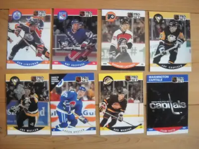 8 cartes de hockey de 1990, View more
