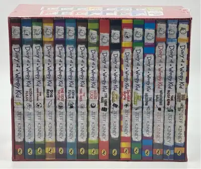 Jeff Kinney Diary of a Wimpy Kid Box of Books (1-16) Book Set, View more
