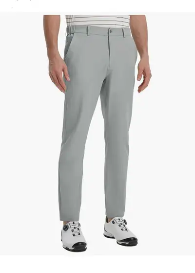 Men’s Golf Pants 38x34 | Lightweight Stretch Water-Resistant, View more