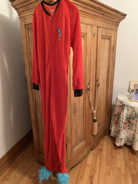 Pyjama rouge Dr Seuss / déguisement d’Halloween