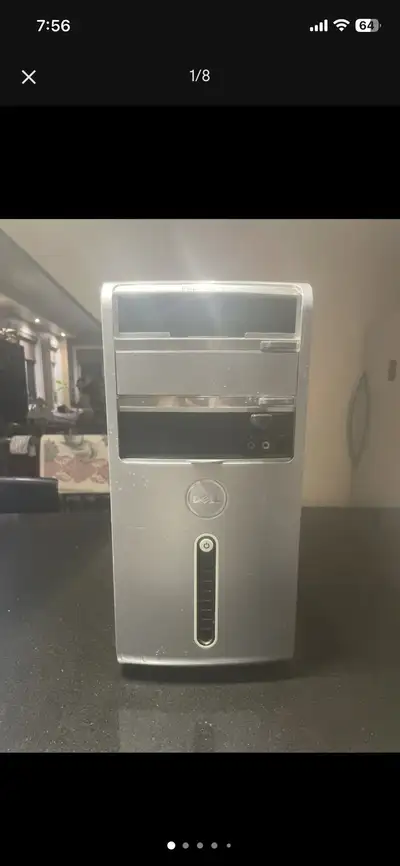 This is a Dell Desktop CPU Inspiron • 530 Full Set. Dell PC with Windows 10 update, Dell Monitor, an...