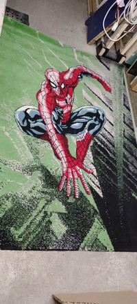 Tapis spiderman, grand tapis spider man, spider-man mat