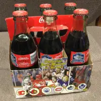 Coke Coca Cola Bottles 6 pack Last Game In Toronto Gardens 1999