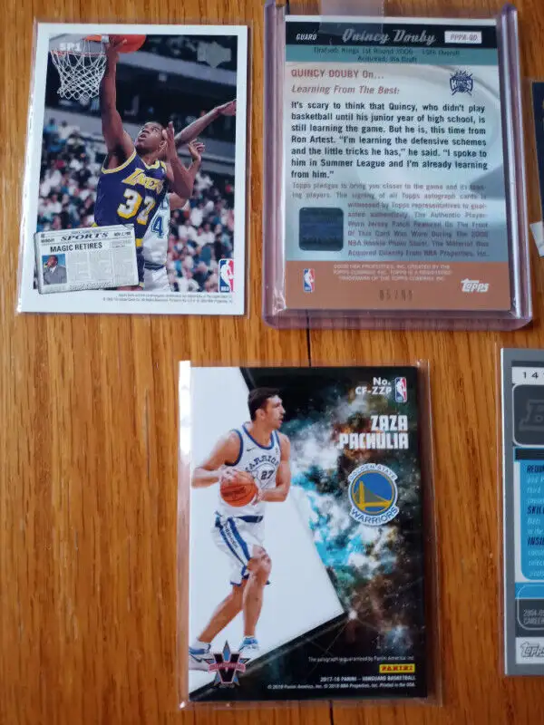 Basketball star lot patches auto rookie Bird Magic Arenas Douby in Arts & Collectibles in St. Catharines - Image 6
