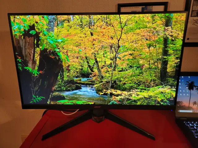 Acer 27" QHD 200Hz 0.5ms IPS FreeSync Gaming Monitor XV270U X1 in Monitors in Mississauga / Peel Region - Image 3
